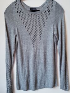 The Limited gray sweater